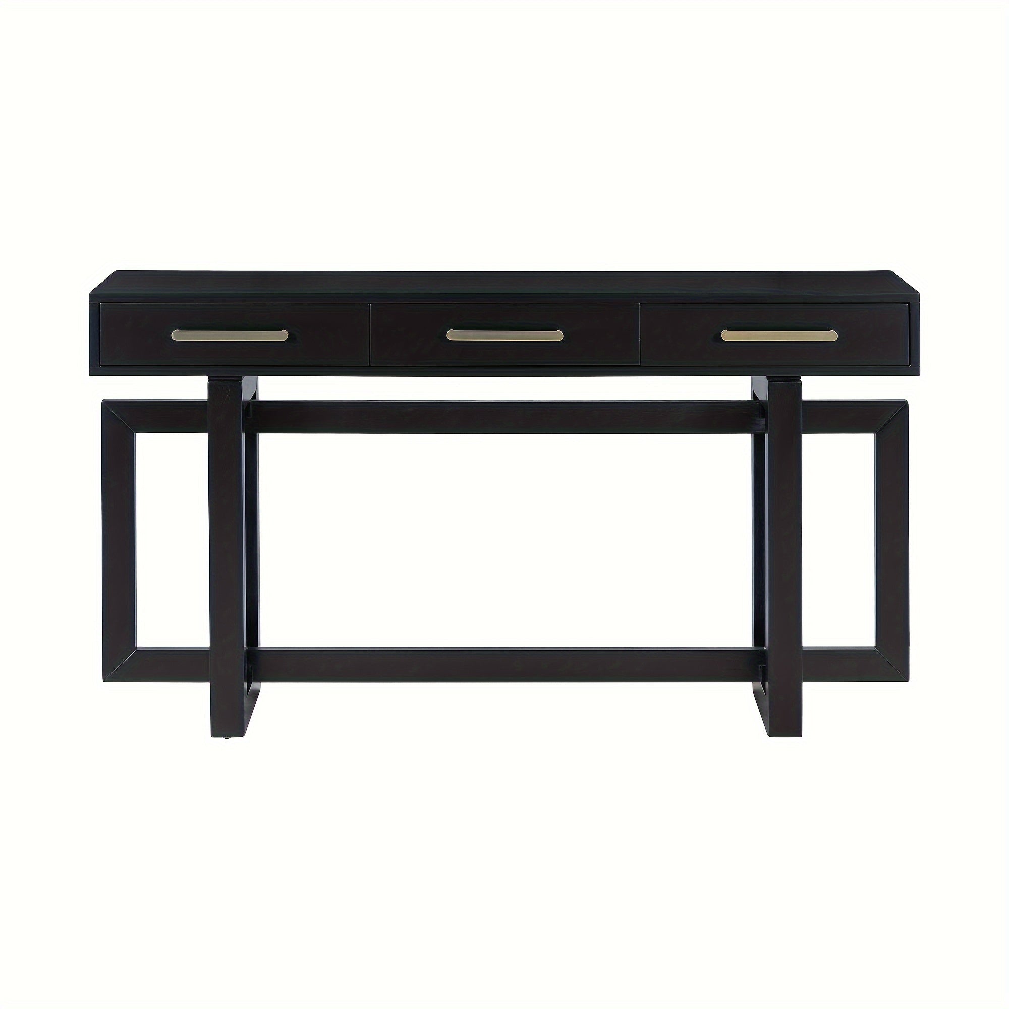 Elegant Console Table With Three Drawers, Extra Long Entryway Table for Entryway, Hallway, Living Room, Foyer, Corridor (in cm)