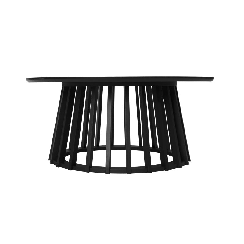 Round Coffee Table Set of 2, Grille Molding, Suitable for Bedroom, Living Room, Balcony