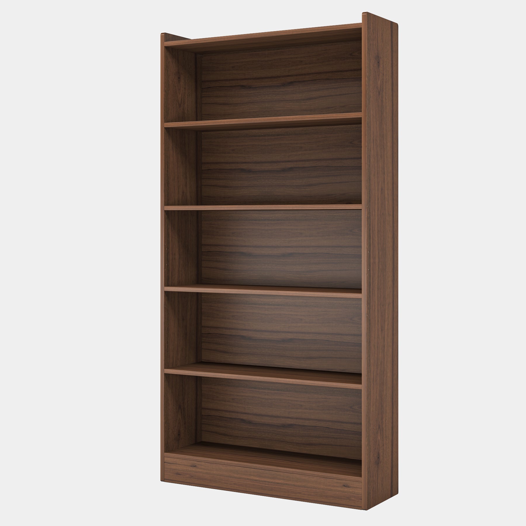 Wood Bookcase, 183 cm Tall Bookshelf with 6-Tier Open Storage Shelves