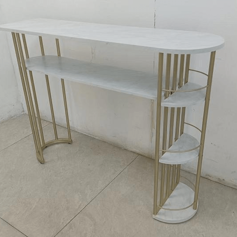 Modern 110 cm Narrow Console Table - Perfect for Entryway, Living Room, or Behind Couch | Sleek Design