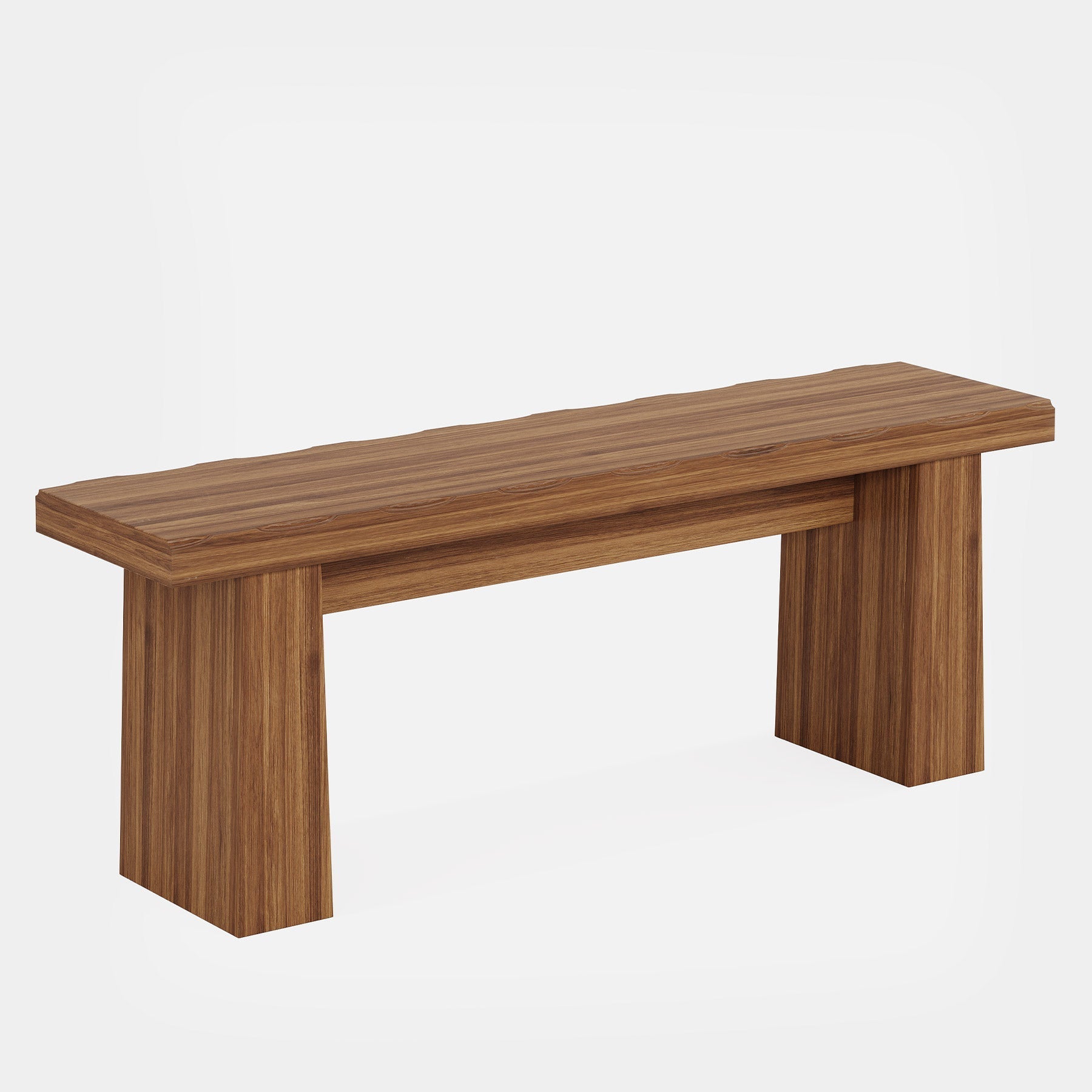 119 cm Entryway Bench, Wooden Dining Table Bench, End of Bed Bench