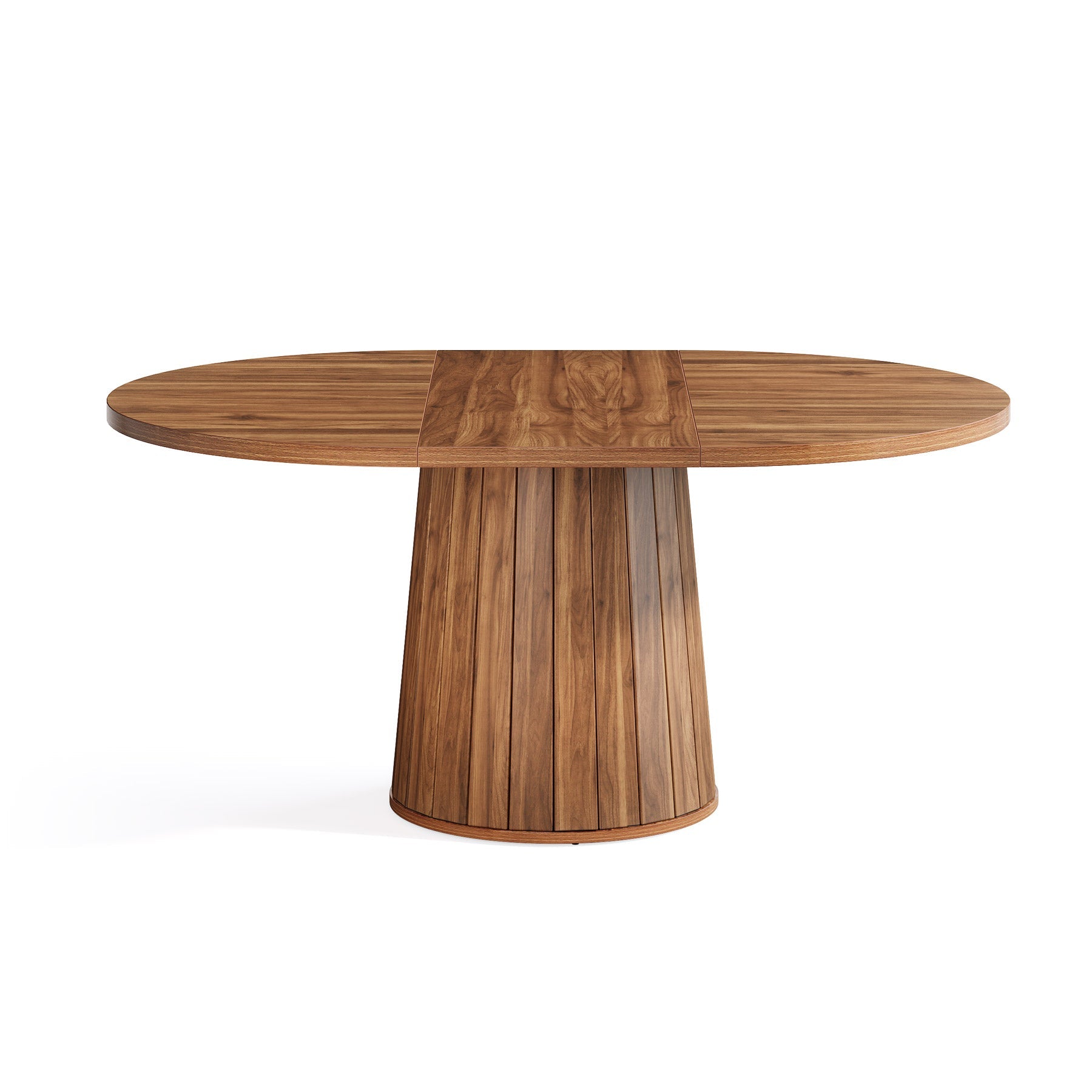 140 cm Oval Meeting Table, Wood Conference Table for 6 People