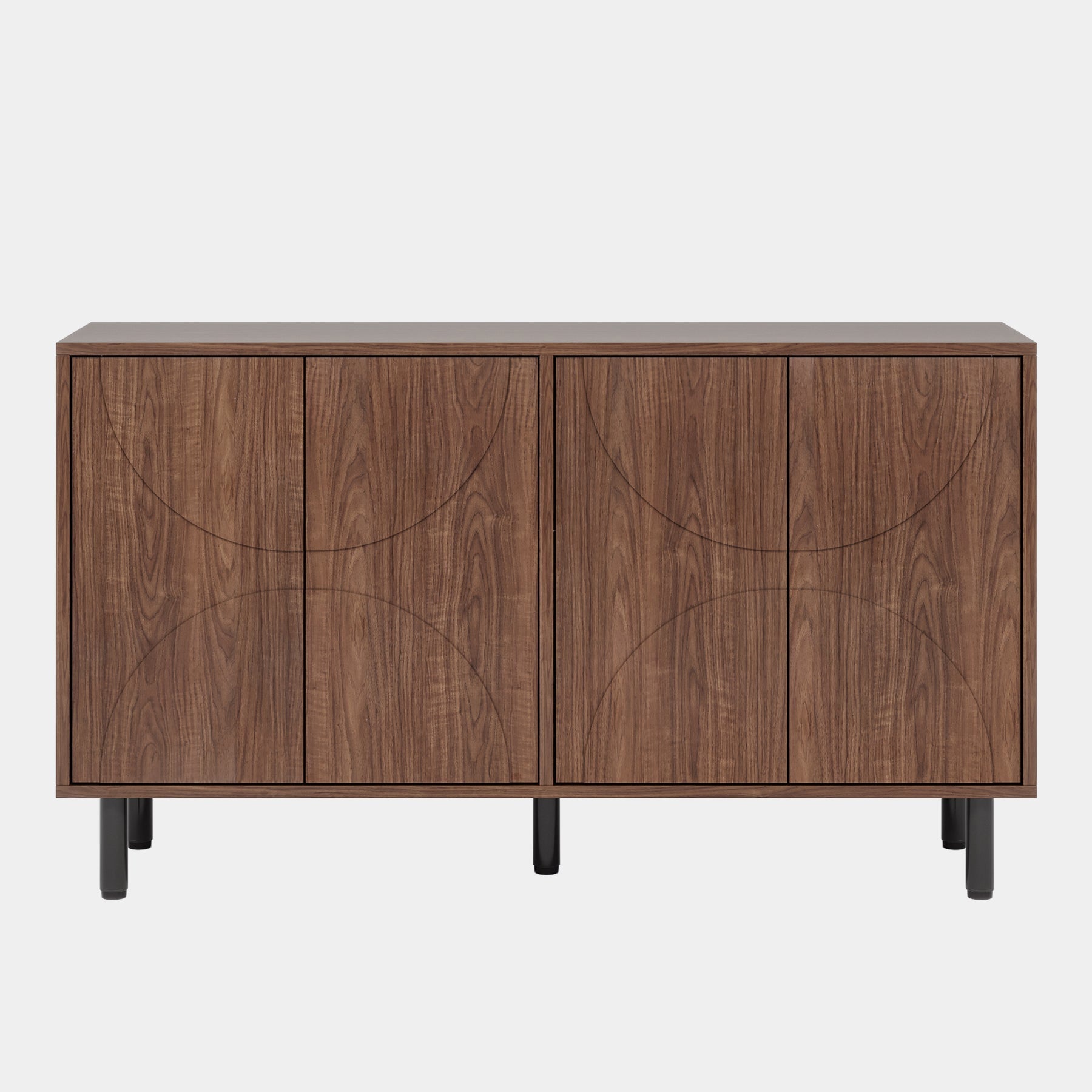 140 cm Sideboard Buffet, Kitchen Sideboard Storage Cabinet with 4 Doors