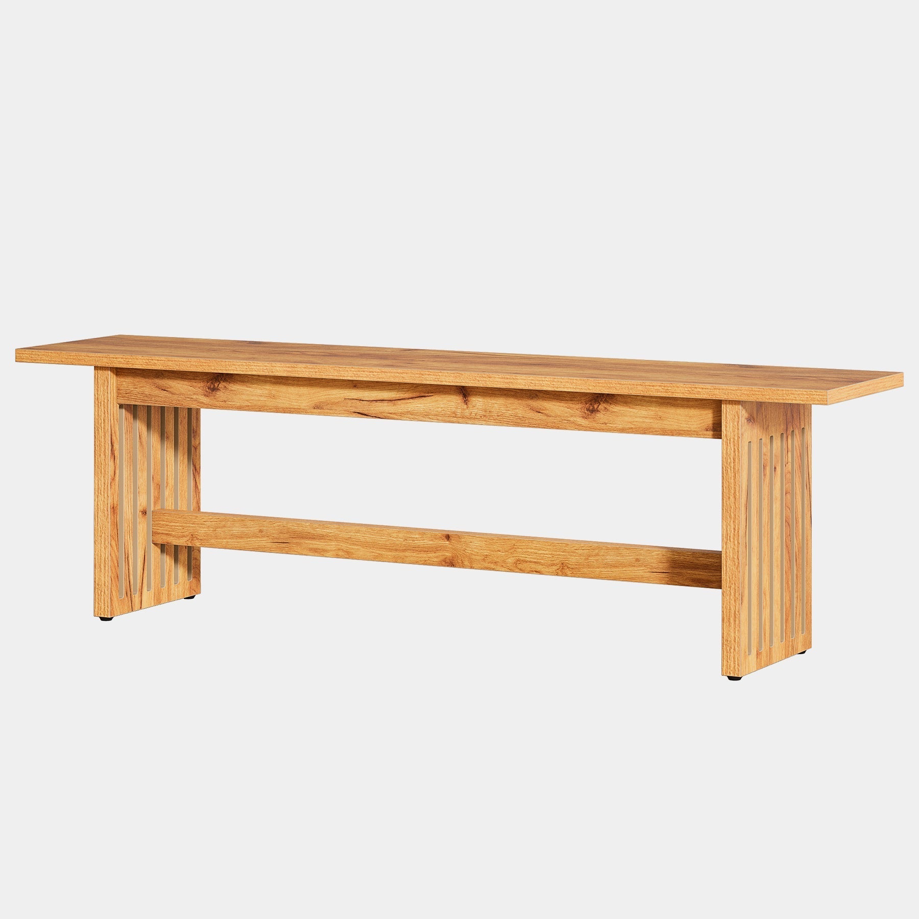 150 cm Entry Bench, Farmhouse Kitchen Bench, Bedroom Bed Bench