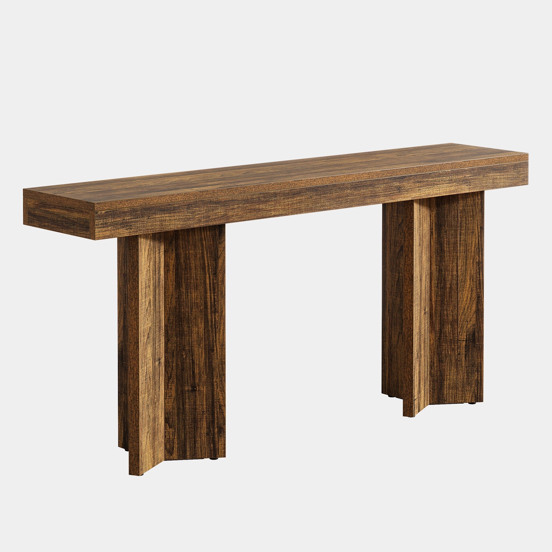 160 cm Console Table, Farmhouse Entryway Table Sofa Table