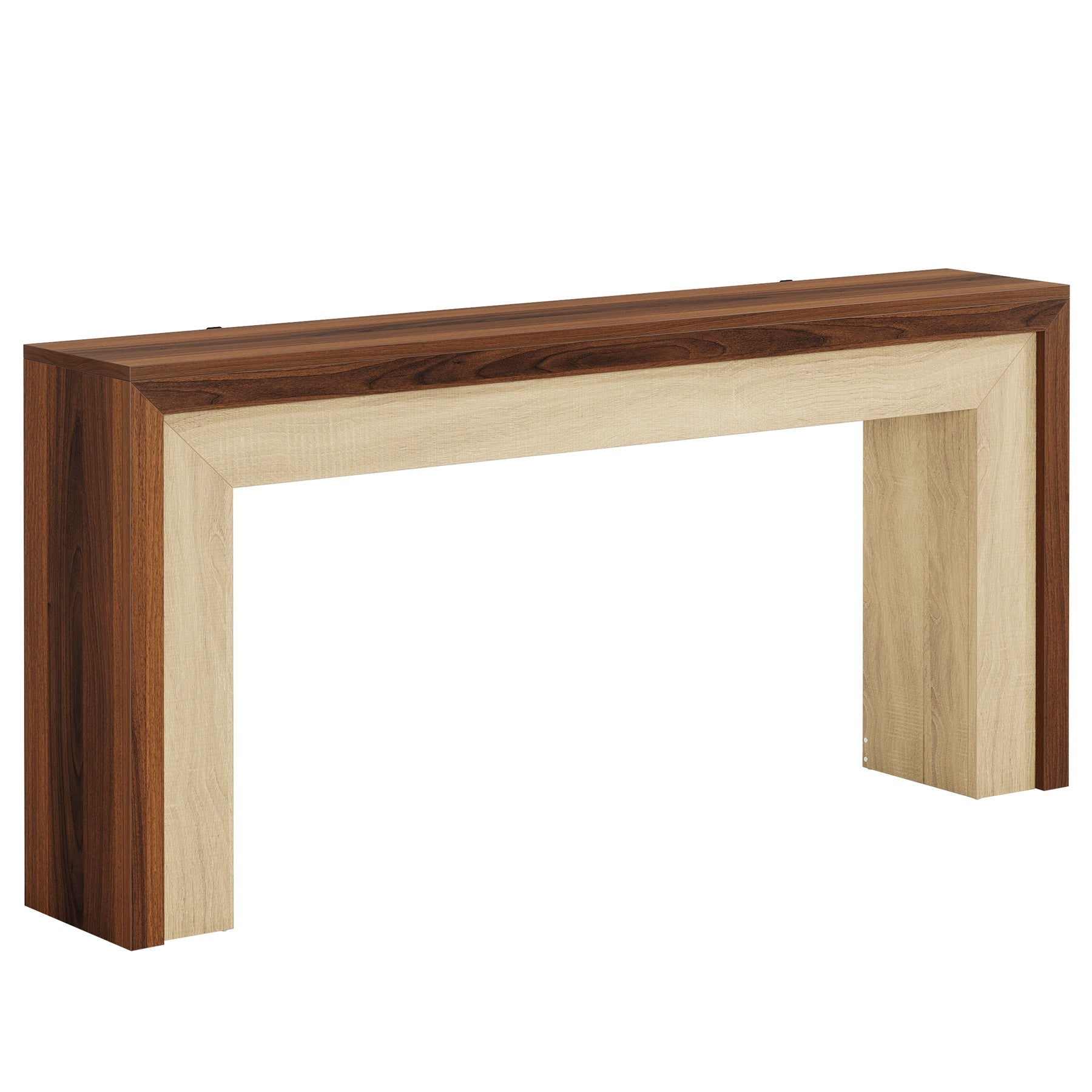 160 cm Console Table, Farmhouse Hallway Table Sofa Table