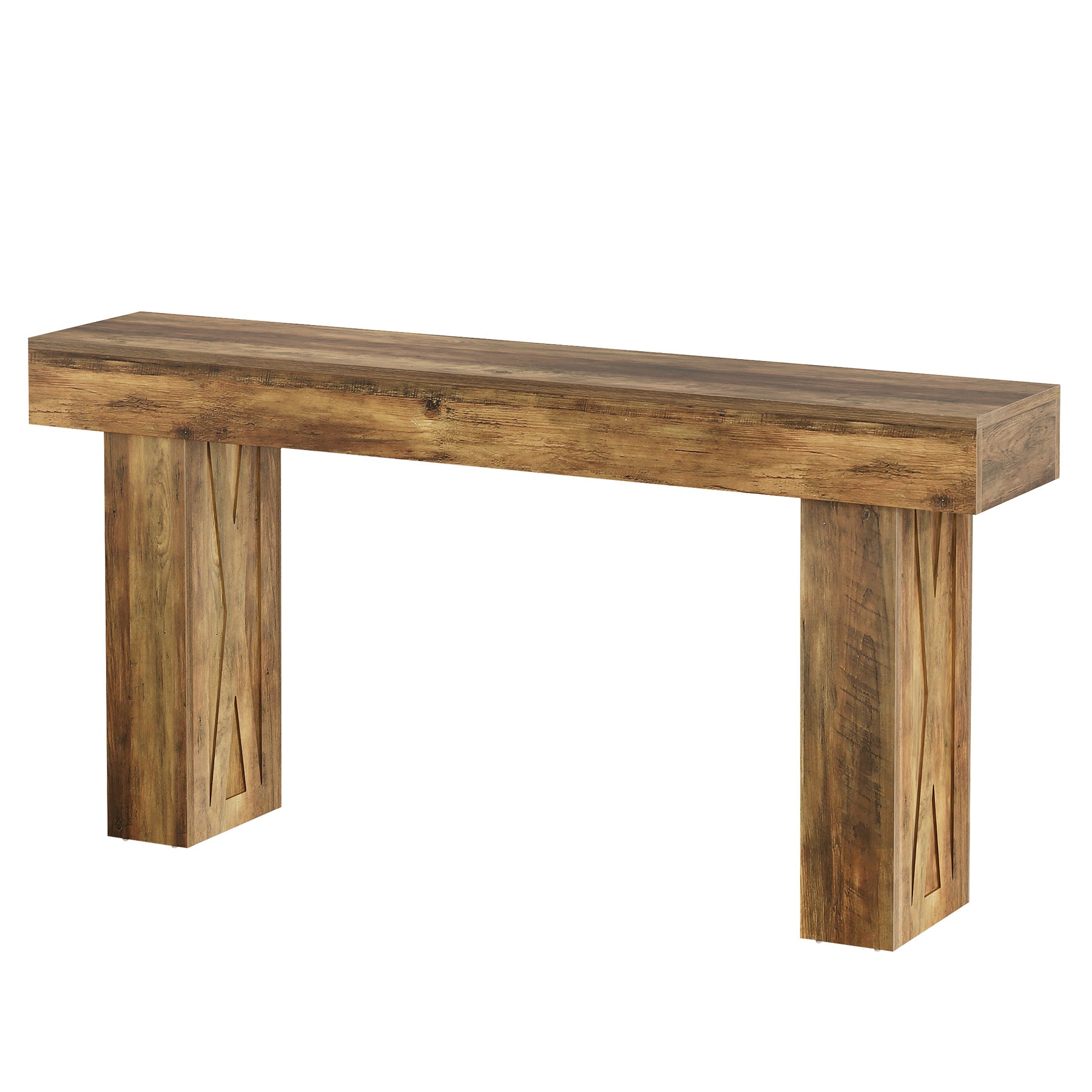 160 cm Console Table, Farmhouse Sofa Table Hallway Table