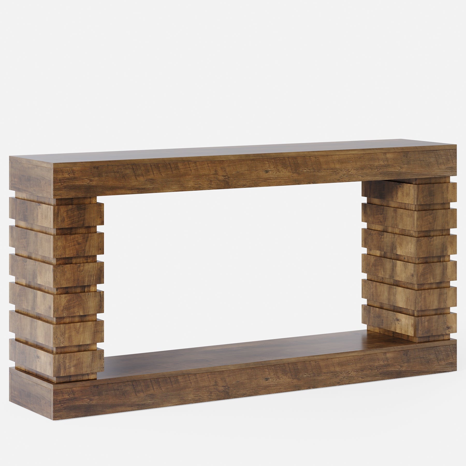 180 cm Console Table, Wood Rectangular Sofa Table