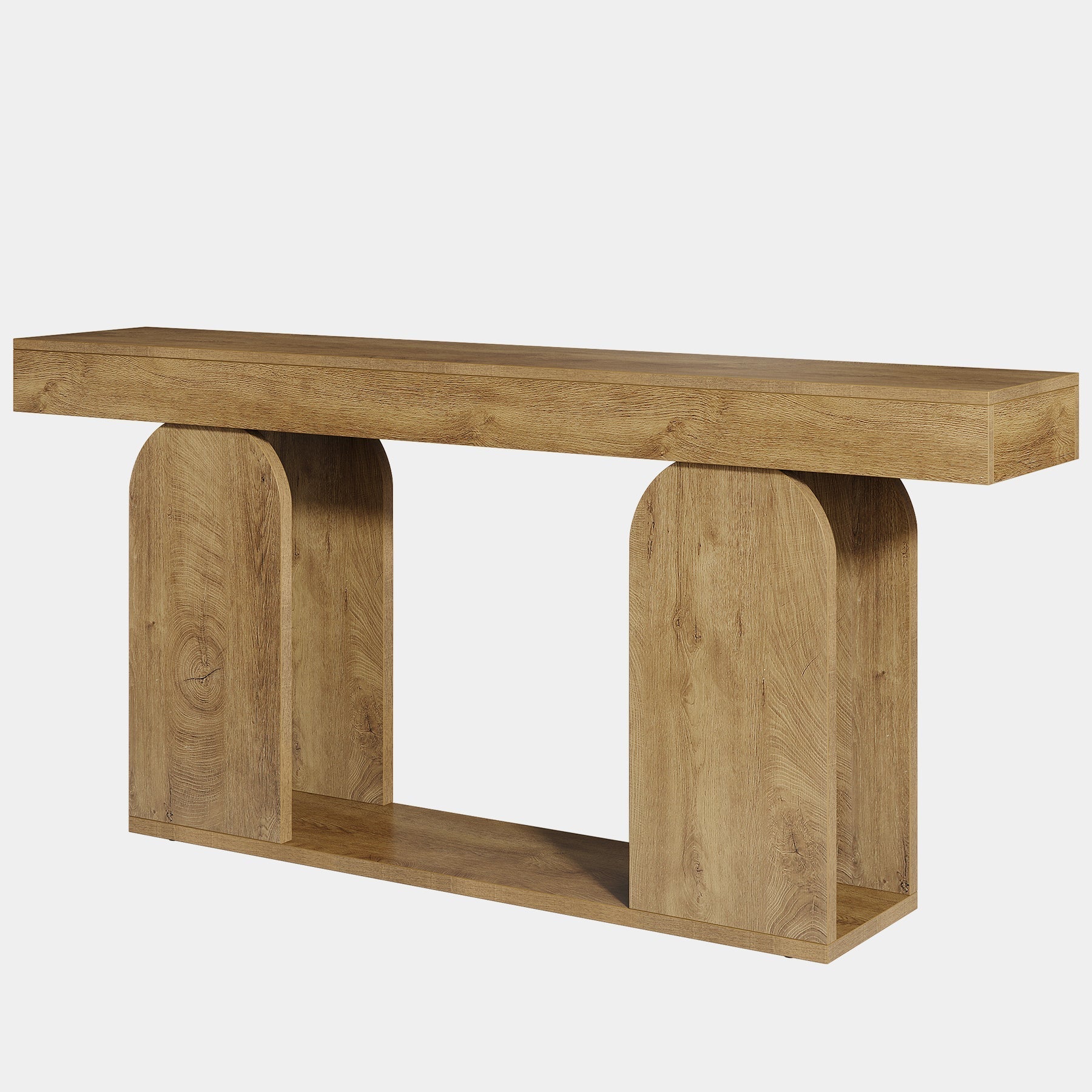 180 cm Console Table, Rustic Sofa Table Hallway Table