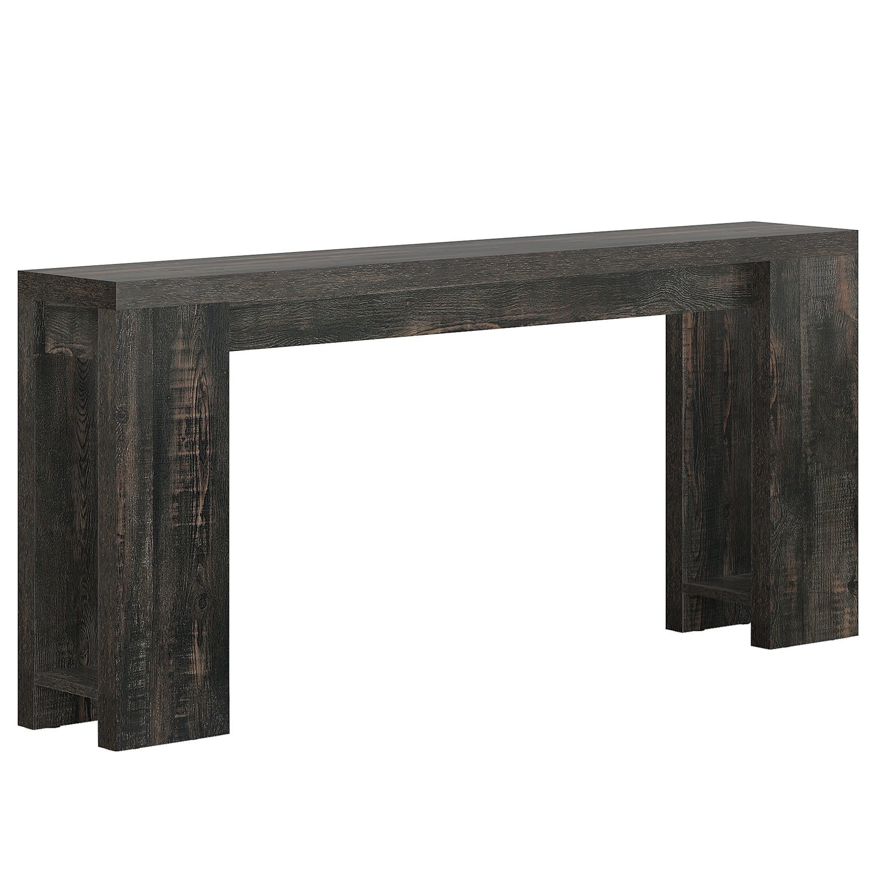 180 cm Wood Console Table, Farmhouse Sofa Table Entryway Table