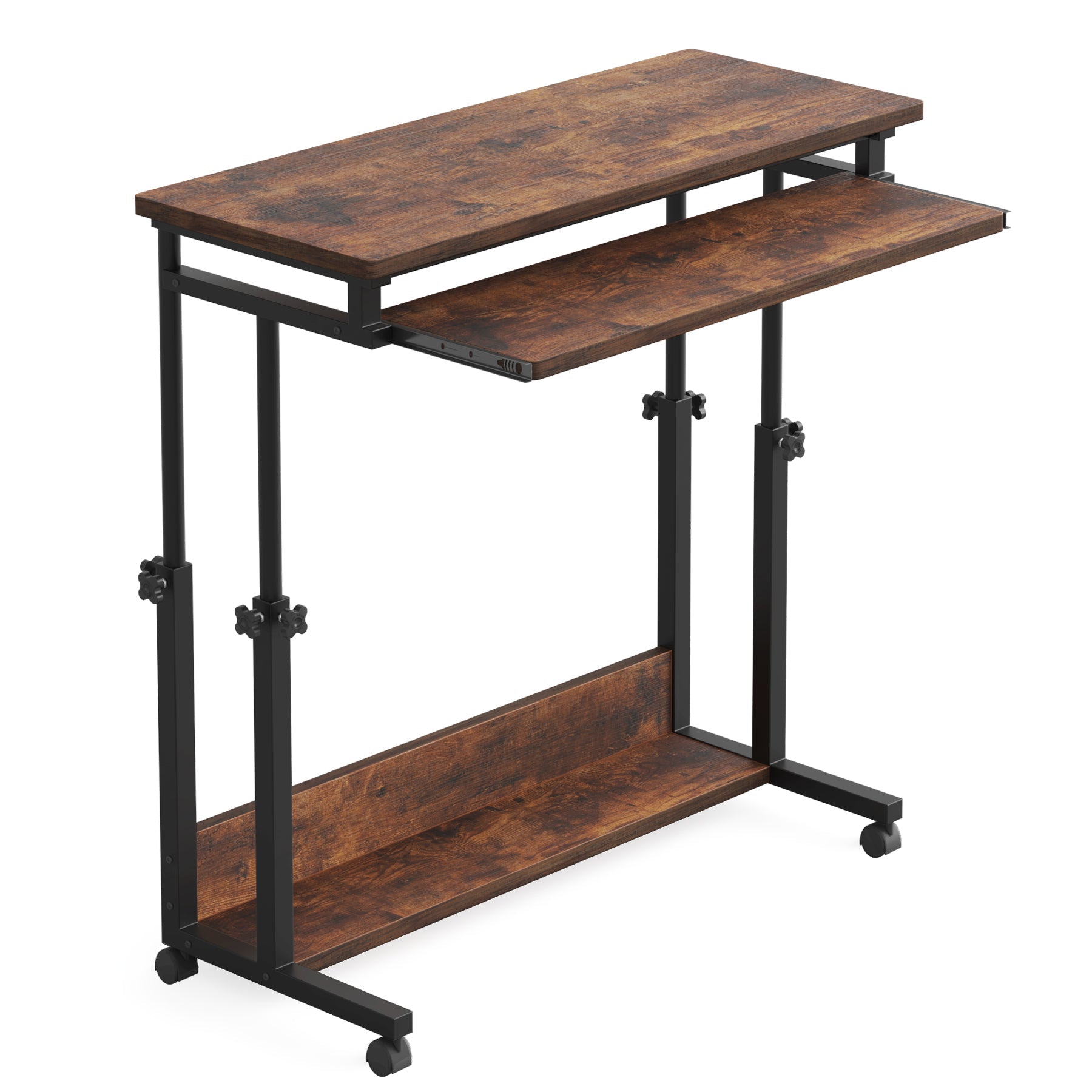 Height Adjustable Desk, Rolling Standing Desk Portable Desk (Adjustable Height in cm)