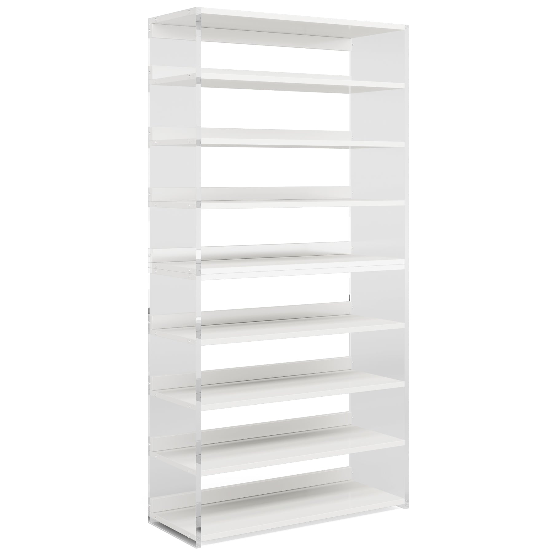 8-Tier Shoe Rack, 32 Pair Modern Shoe Storage Cabinet (81 cm)