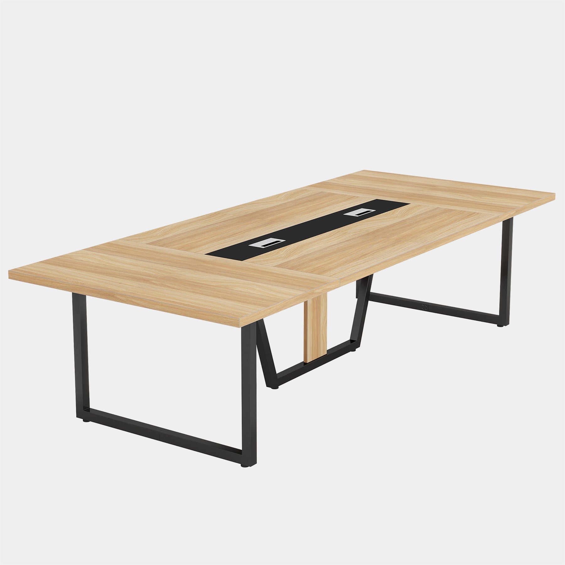 240 cm Conference Table, 240 cm Large Meeting Table for 10 People