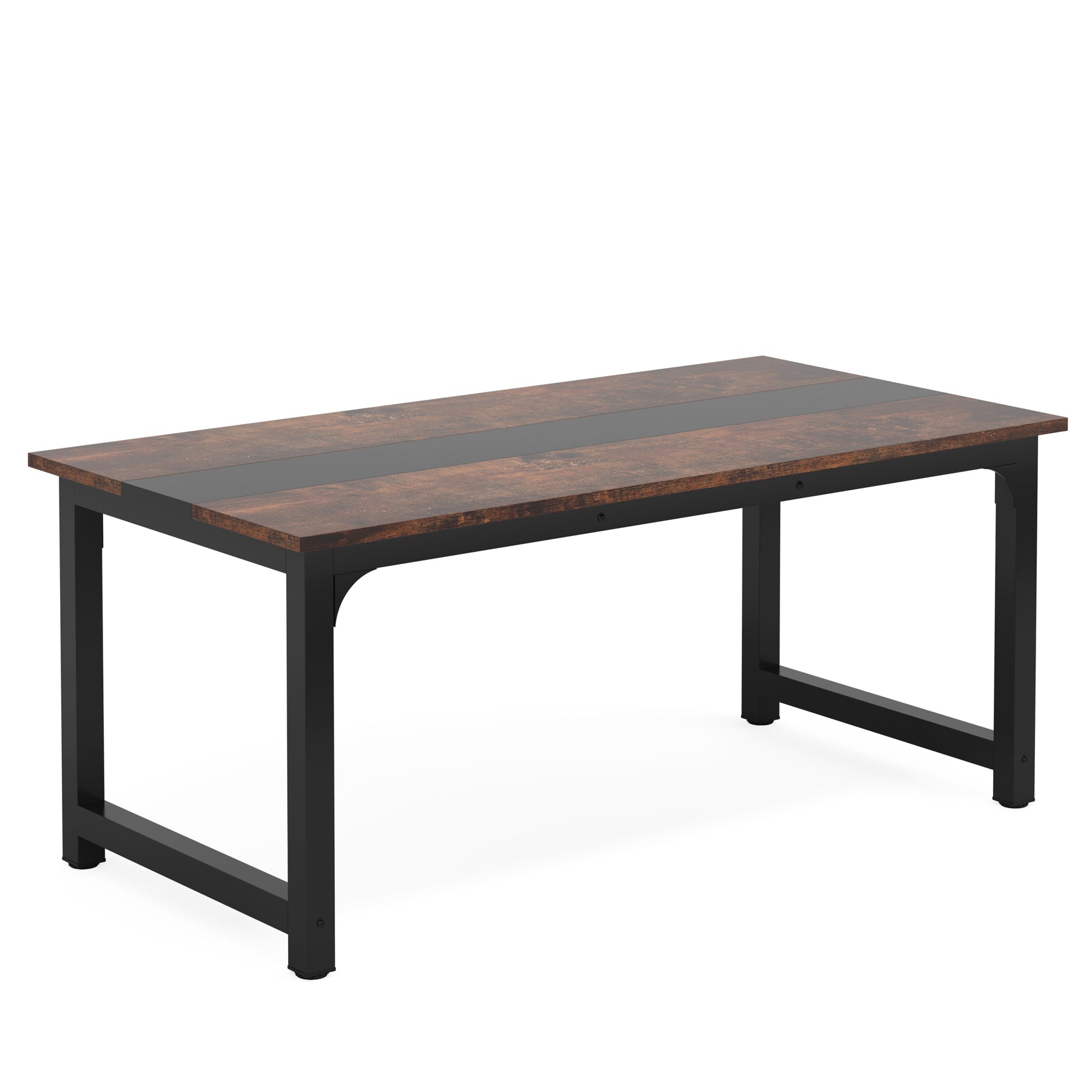 Simple Conference Table, Rectangular Meeting Table Computer Desk (Dimensions in cm)