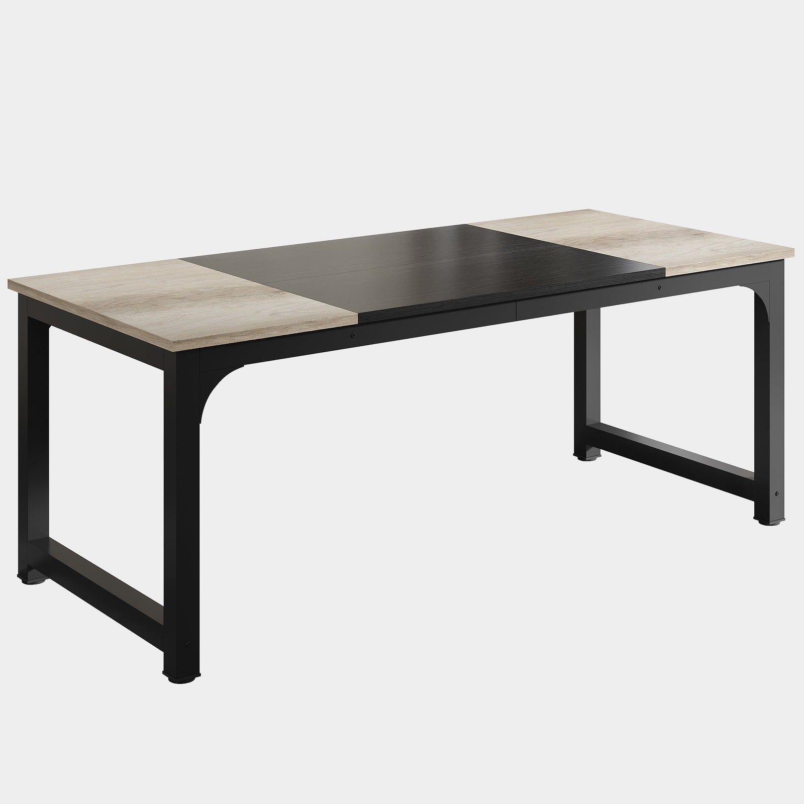 Simple Conference Table, Rectangular Meeting Table Computer Desk (Dimensions in cm)