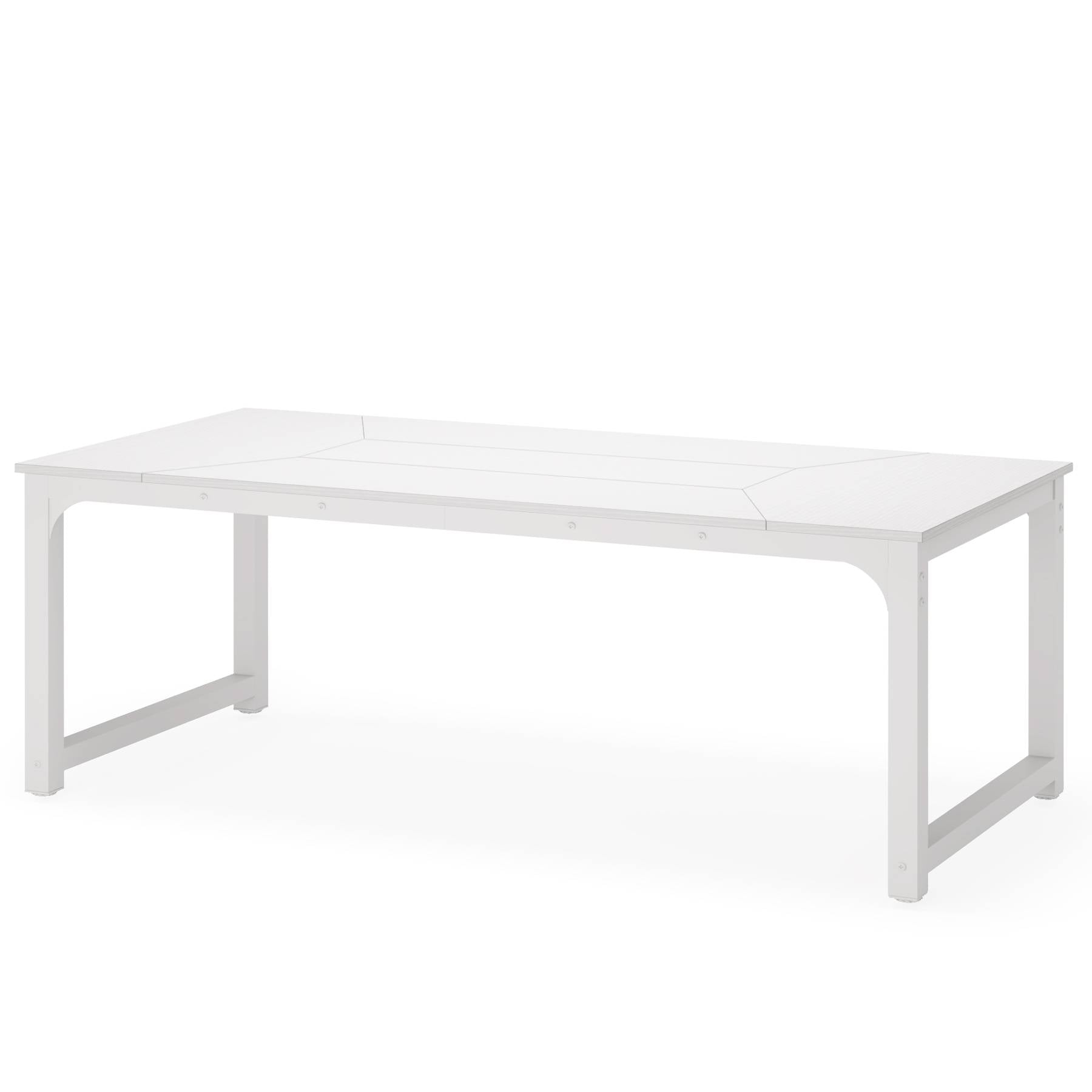 Rectangular Conference Table, 183 cm Meeting Seminar Table Computer Desk