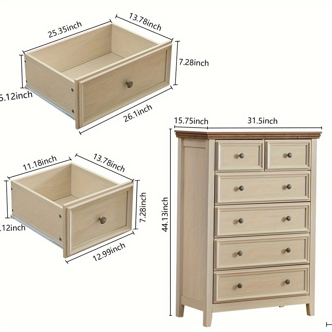 Beige Chest Of Drawers, Tall Dresser For Bedroom, Home Storage And Organisation Locker, Modern Dresser Can Be Used In Living Room, Closet, Wooden Filing Cabinet For Office