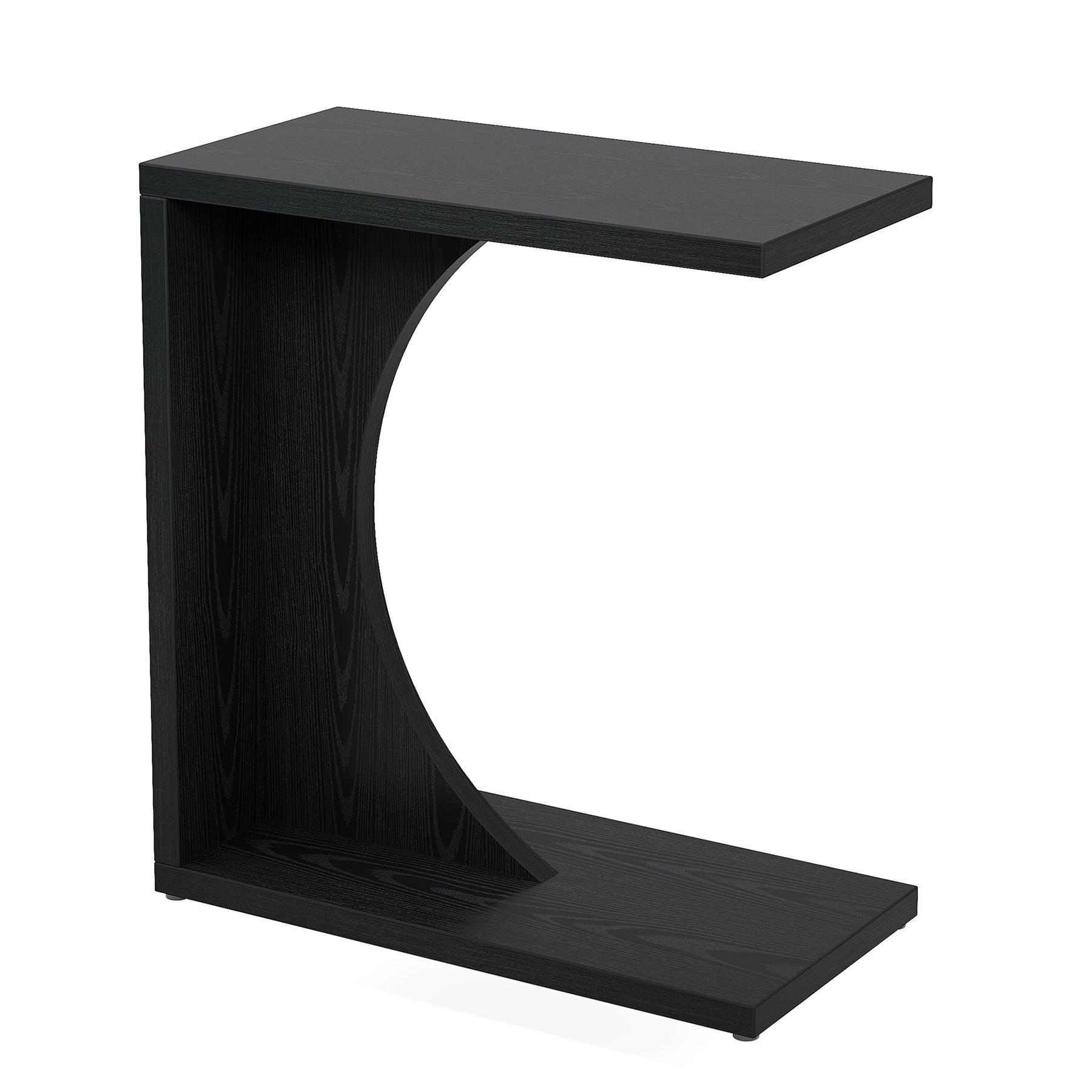 C-Shaped End Table, Sofa Side Table Couch Table