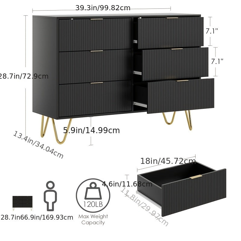 Small Two-color Solid Wood Dresser, Chest Of Drawers, Integrated Bedroom, Simple Modern Desk, Dressing Table, Makeup Cabinet, Bedside Table, Makeup Table, Storage Drawer Units