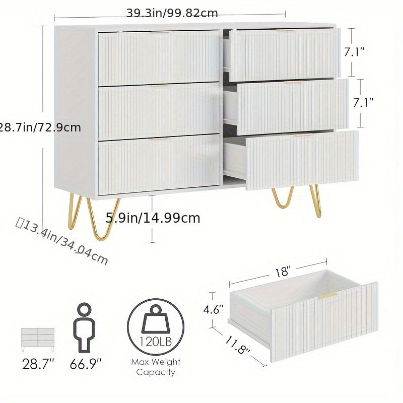 Small Two-color Solid Wood Dresser, Chest Of Drawers, Integrated Bedroom, Simple Modern Desk, Dressing Table, Makeup Cabinet, Bedside Table, Makeup Table, Storage Drawer Units