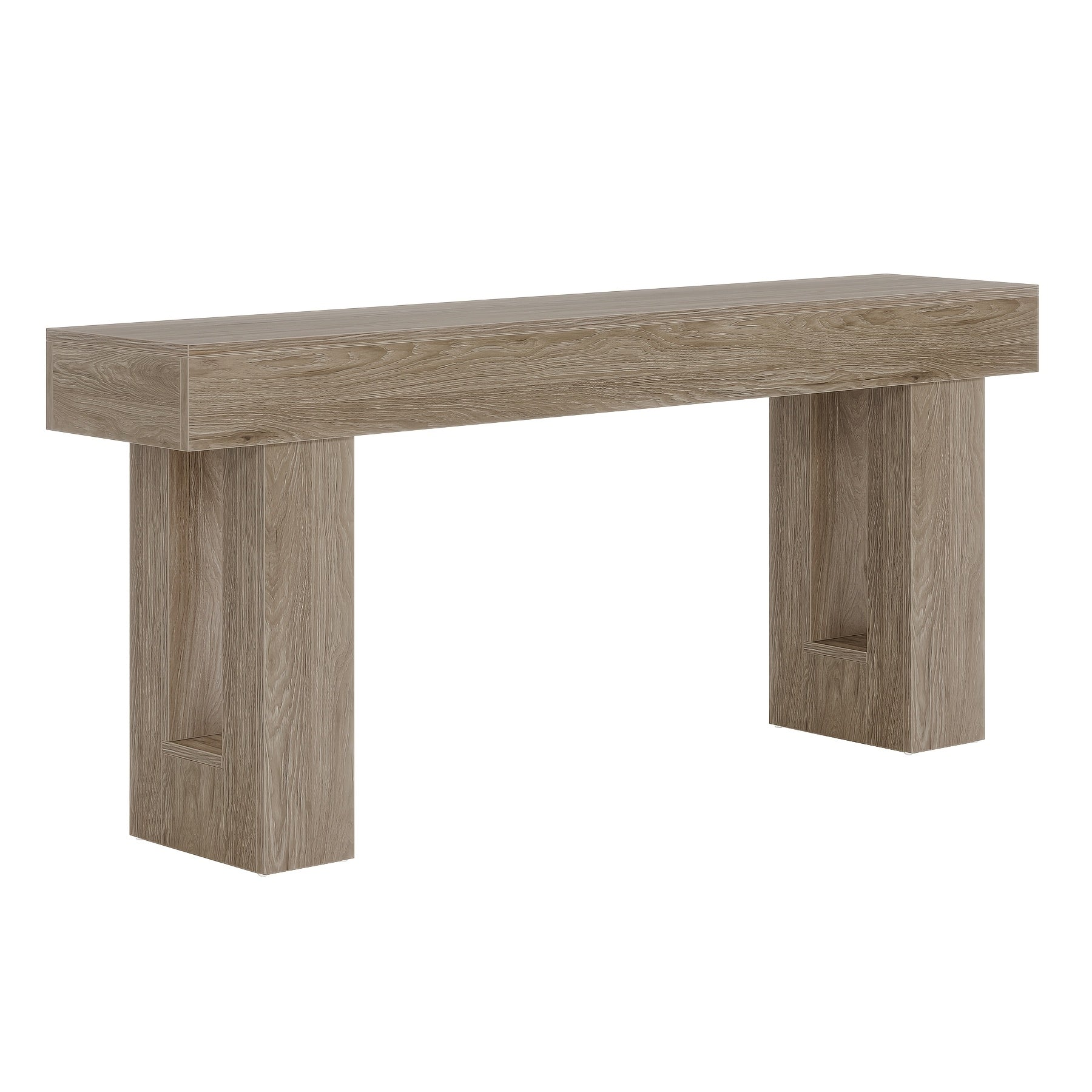 160 cm Farmhouse Console Table – Industrial-Style Hallway Table, Perfect for Living Room, Entryway, or Foyer – Rustic Charm Meets Modern Design