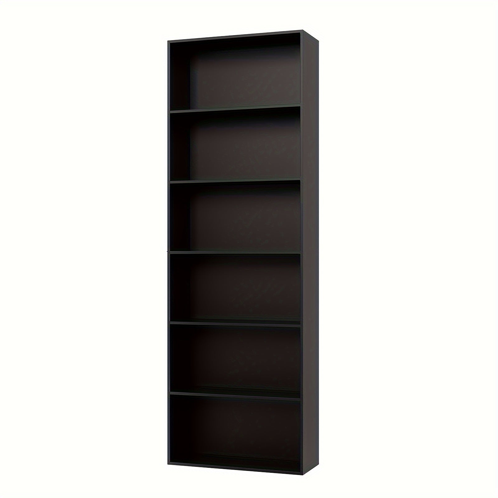 6-Tier Open Bookcase and Bookshelf, Freestanding Display Storage Shelves Tall Bookcase for Bedroom, Living Room and Office