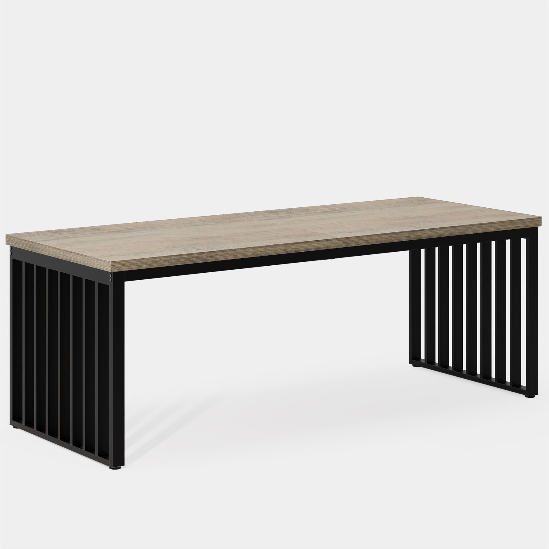 Modern Dining Table, 200 cm Sturdy Kitchen Table