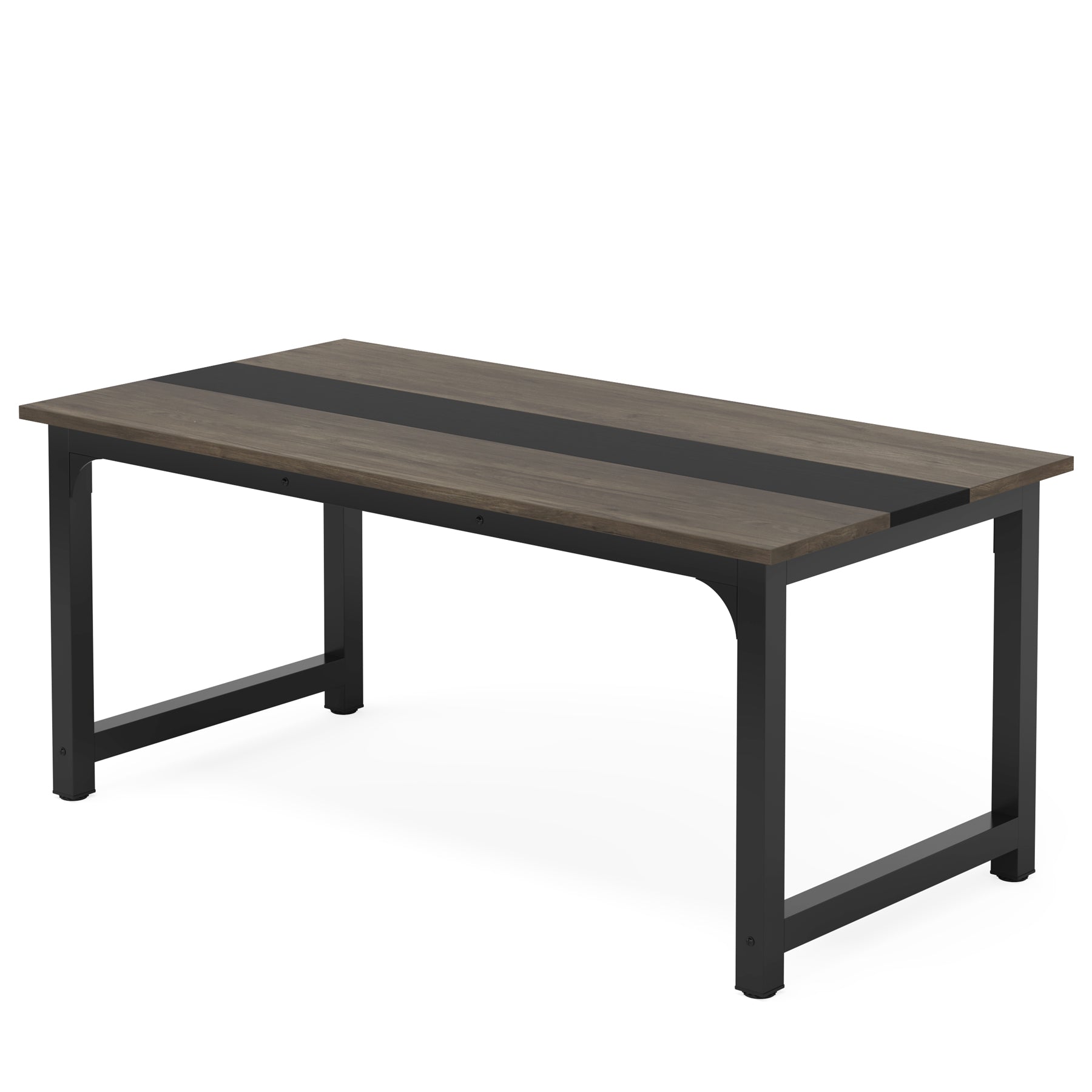 Simple Conference Table, Rectangular Meeting Table Computer Desk (Dimensions in cm)