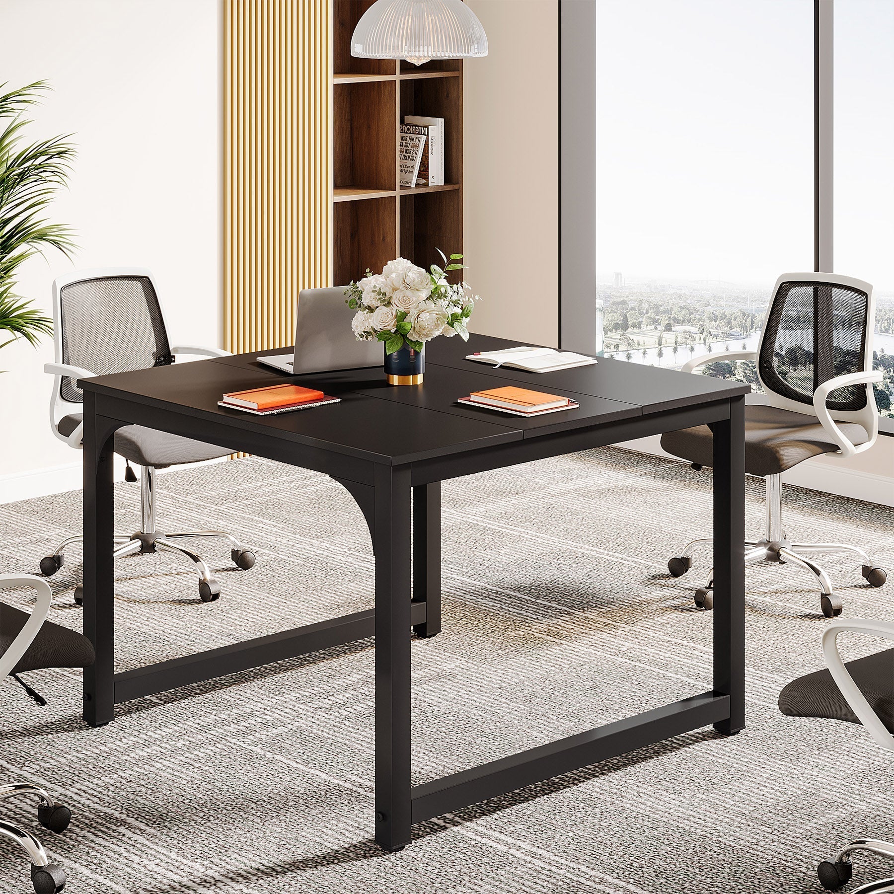 Square Conference Table, Small Meeting Seminar Table, Meeting Room Table (cm)