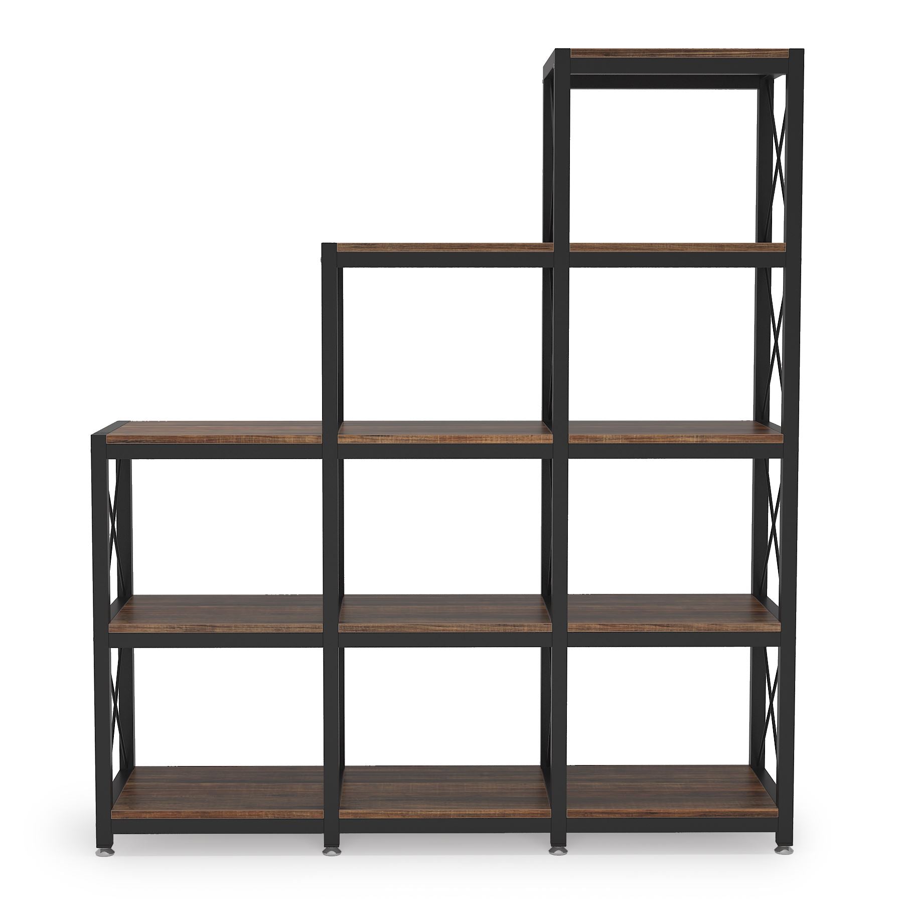 Ladder Bookshelf, 30.5 cm Shelves Industrial Etagere Bookcase